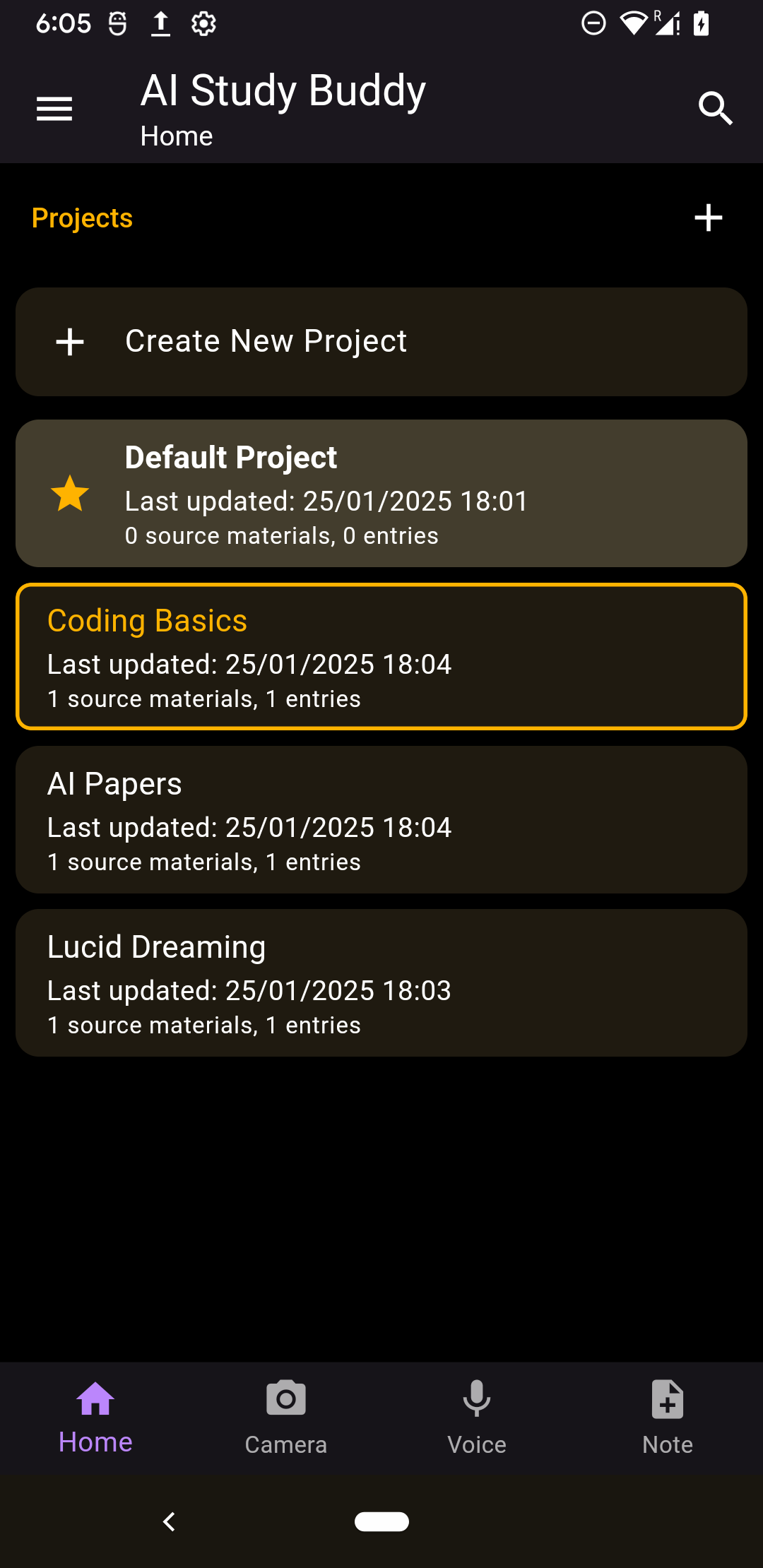 AI Study Buddy Screenshot